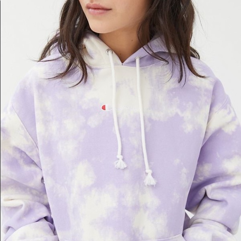 Champion UO Exclusive Tie-Dye Boyfriend Hoodie